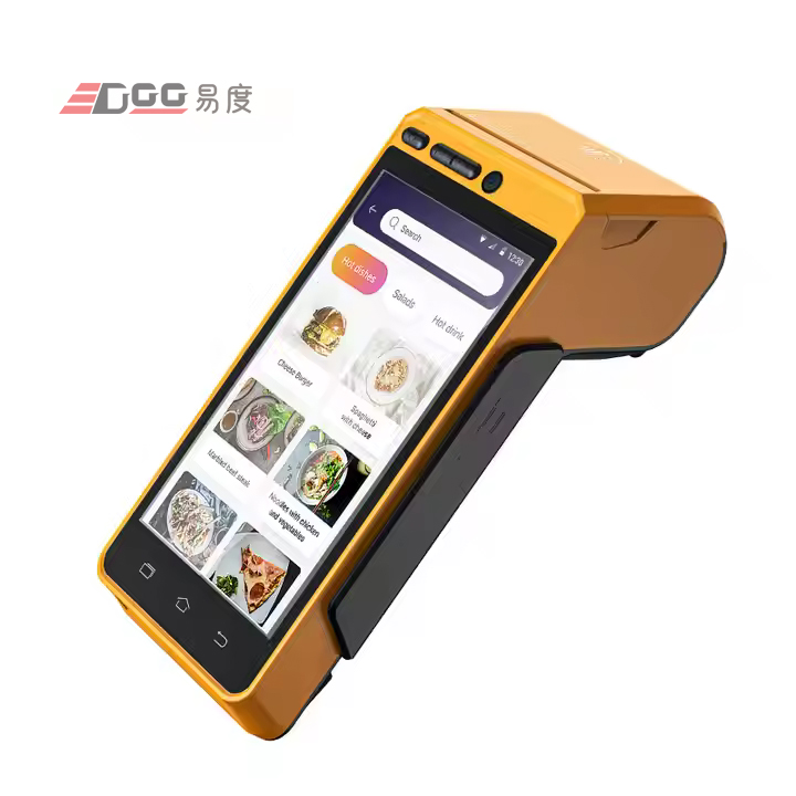 EDOO EP600 POS Wireless 4G Android Terminal GPS Enabled High-Speed 120mm/s Thermal Printer Secure NF