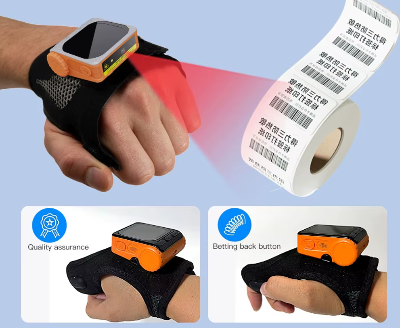 Free Your Hands, Boost Efficiency | AI1580 Wearable Glove Android Scanner Redefines Warehouse Operat